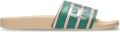 Roxy Slippy Ii Printed Slippers Beige Groen Vrouw - Beige