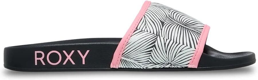 Roxy Women's Slippy IV Sandalen grijs zwart