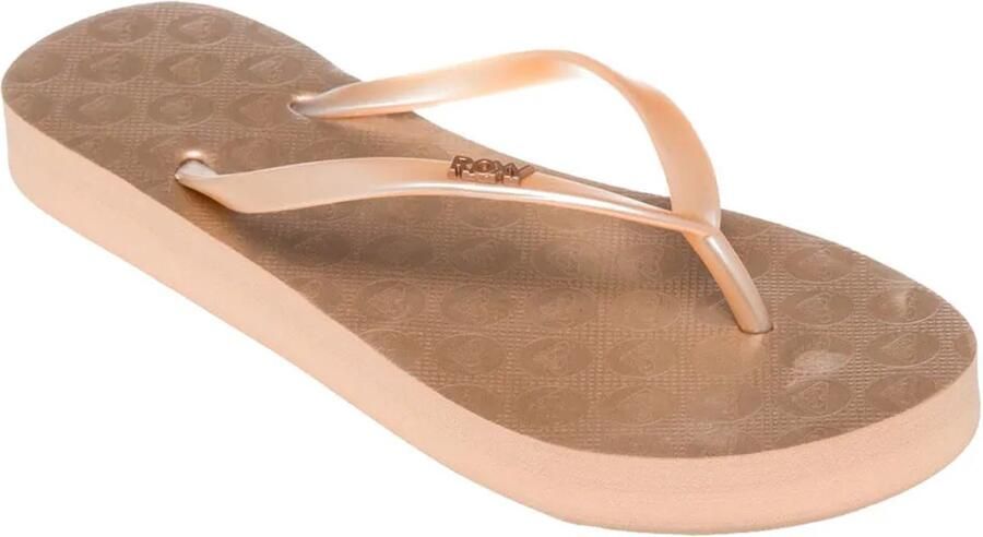 Roxy Viva Higher Slippers Beige Vrouw