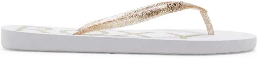 Roxy Viva Sparkle Slippers Goud Vrouw