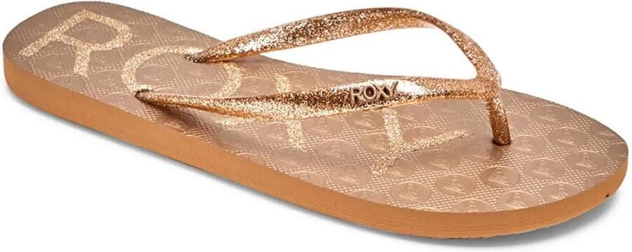 Roxy Viva Sparkle Slippers Oranje Vrouw