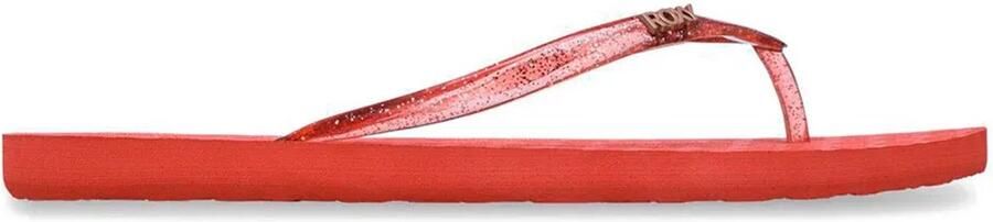 Roxy Viva Sparkle Slippers Rood Vrouw