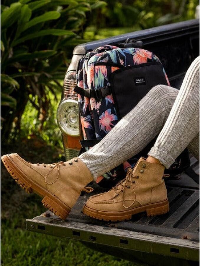 Roxy Veterschoenen Work it Veterlaarzen veterenkellaars