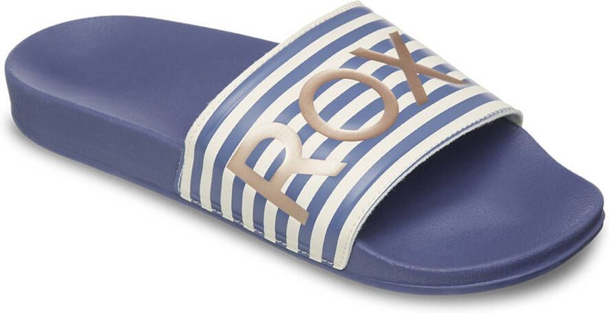 Roxy Slippy Ii Slippers Blauw Vrouw