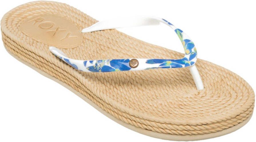 Roxy South Beach Iii Slippers Beige Vrouw