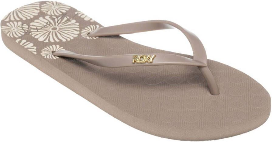 Roxy Viva Printed Slippers Bruin Vrouw