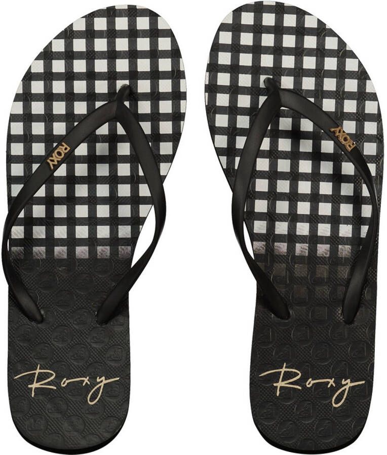 Roxy Viva Stamp Ii Slippers Zwart Vrouw