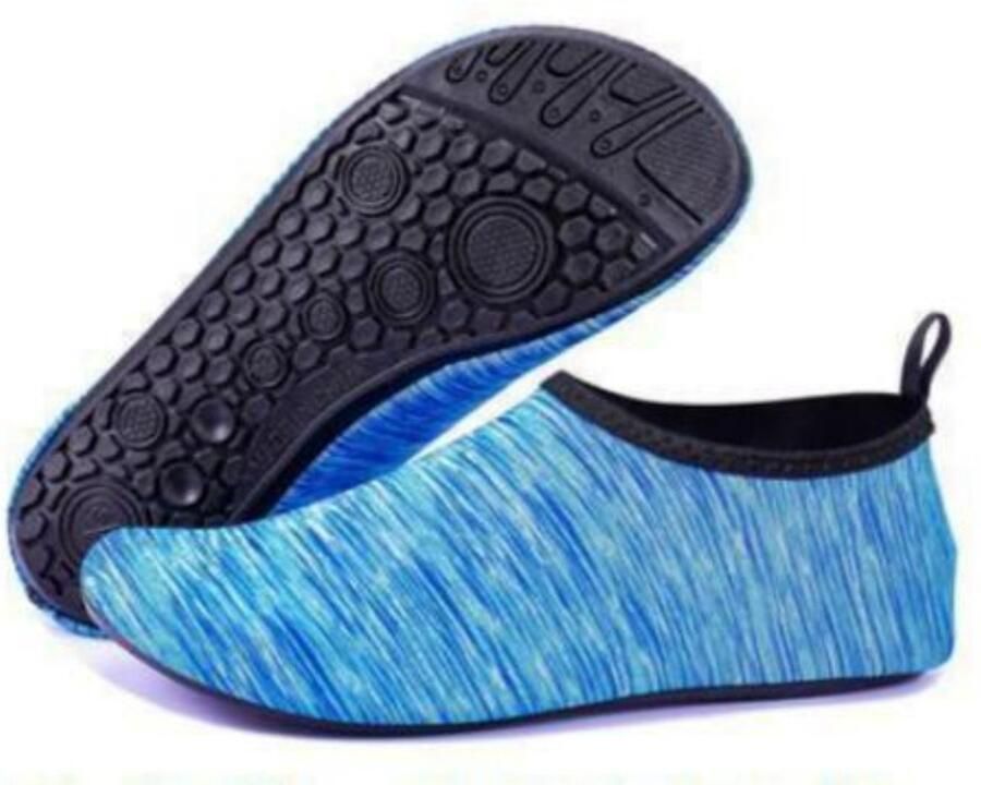 Rubberen strandschoenen met dikke zolen maat S (34-35) schoenlengte 20- dunne ade de zwemschoenen duikstrandschoenen tennisschoenen strandschoenen en sokken blotevoeten huidvriendelijke yogaschoenen en sokken