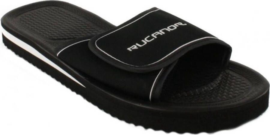 Rucanor bad & sauna slipper Klitb. Santander 22383 Zwart - Foto 2