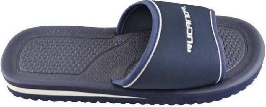 Uitwerpselen Een evenement kompas Rucanor Santorini Slippers Unisex Navy Wit - Schoenen.nl