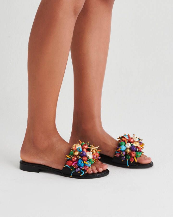 Rukiye Zirekoglu Moss Beach Sandal Handgemaakt Exclusief!!