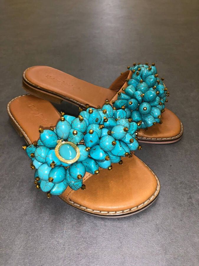 Rukiye Zirekoglu Nile Sandalen van echt leer handgemaakt - Foto 2