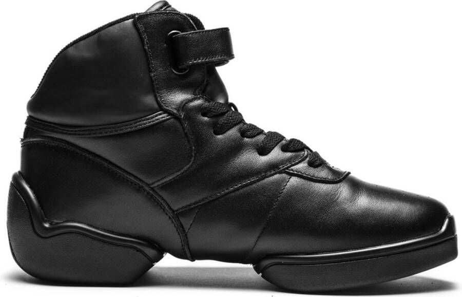 Rumpf 1500 High Top Sneaker Leather upper black Jazz Street Hip Hop Zwart - Foto 1