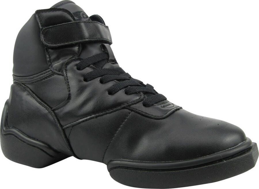 Rumpf 1500 High Top Sneaker Leather upper black Jazz Street Hip Hop Zwart - Foto 2