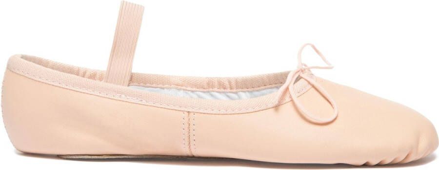 Rumpf Balletschoenen Roze Meisjes Voor Kinderen Professionele Ballet schoenen 1001 Leer Hele Zool
