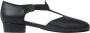 Rumpf Griekse Sandalen 1312 Dansschoenen Dames Greek Sandal Jazz Charakter Balboa Swing Salsa Dans Schoenen Zwart Leer - Thumbnail 1