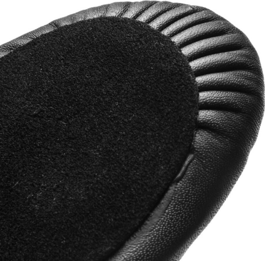 Rumpf 1270 Basi Dansschoenen Dames Jazzschoentjes Zwart Leer Suède Splitzool Salsa Latin Trainingsschoen - Foto 2