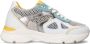 Runner Sneaker H1682 Lage sneakers Leren Sneaker Meisjes Wit - Thumbnail 2