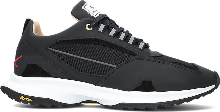 MERCER AMSTERDAM Lage Sneakers Heren The Road Runner Maat: 43 Materiaal: Gomma leer Kleur: Zwart - Foto 6