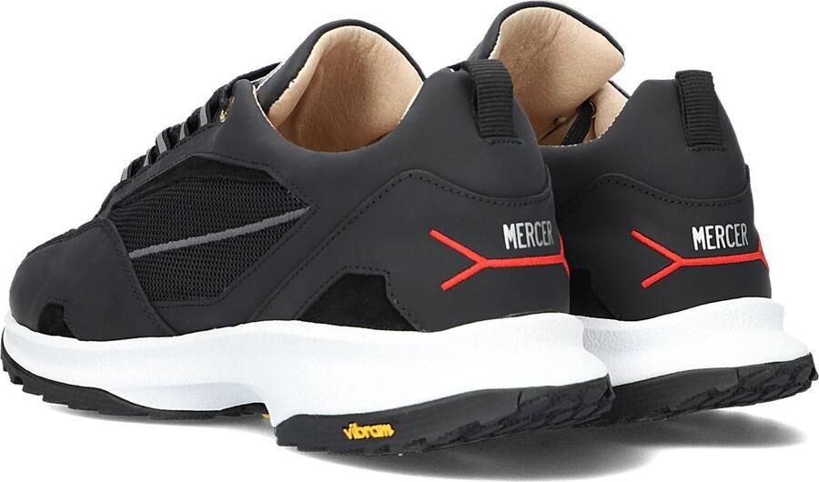 MERCER AMSTERDAM Lage Sneakers Heren The Road Runner Maat: 43 Materiaal: Gomma leer Kleur: Zwart - Foto 4