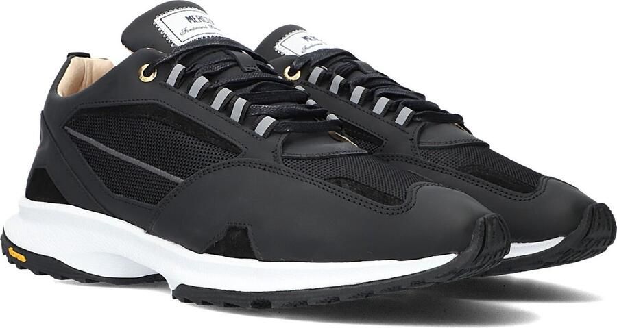 MERCER AMSTERDAM Lage Sneakers Heren The Road Runner Maat: 43 Materiaal: Gomma leer Kleur: Zwart - Foto 5
