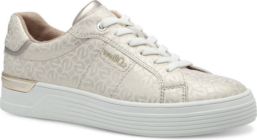 S. Oliver S.Oliver Dames Sneaker Champagne BEIGE - Foto 3