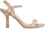 Sacha Dames Beige raffia sandalen met hak - Thumbnail 2