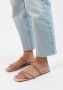 Sacha Dames Beige sandalen met strass bandjes - Thumbnail 2