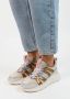 Sacha Dames Beige sneakers met gekleurde en fluffy details - Thumbnail 2