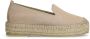 Sacha Dames Beige suède espadrilles - Thumbnail 2