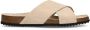 Sacha Dames Beige suède slippers - Thumbnail 2