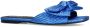 Sacha Dames Blauwe slippers met strik - Thumbnail 2
