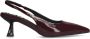 Sacha Dames Bordeaux lak slingback pumps - Thumbnail 6