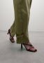 Sacha Dames Bordeaux sandalen met hak - Thumbnail 2