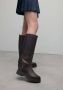 Sacha Dames Bruine hoge leren laarzen - Thumbnail 2