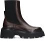Sacha Dames Bruine platform chelsea boots - Thumbnail 1