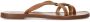Sacha Dames Cognac leren slippers - Thumbnail 2