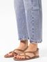 Sacha Dames Cognac sandalen met gekruiste bandjes - Thumbnail 5