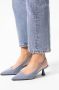 Sacha Dames Denim slingback pumps - Thumbnail 2