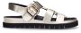 Sacha Dames Gouden leren sandalen - Thumbnail 2