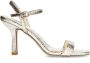 Sacha Dames Gouden sandalen met hak - Thumbnail 2