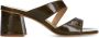 Sacha Dames Groene lakleren sandalen met hak - Thumbnail 2