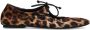 Sacha Dames Leopard ballerina's met veters - Thumbnail 1