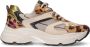 Sacha Dames Leopard leren sneakers met multicolor details - Thumbnail 1