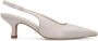 Sacha Dames Off white leren slingback pumps - Thumbnail 2