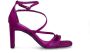 Sacha Dames Paarse sandalen met hak - Thumbnail 2