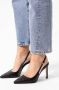 Sacha Dames PRE-ORDER Zwarte leren slingback pumps - Thumbnail 5