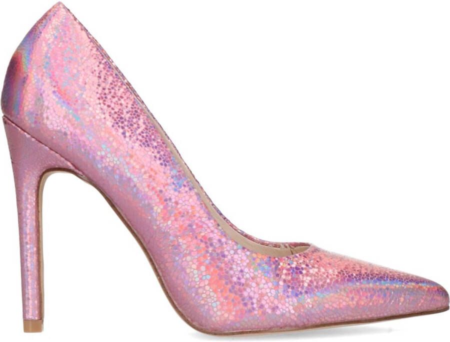 Sacha Dames Roze metallic glitter pumps - Foto 1