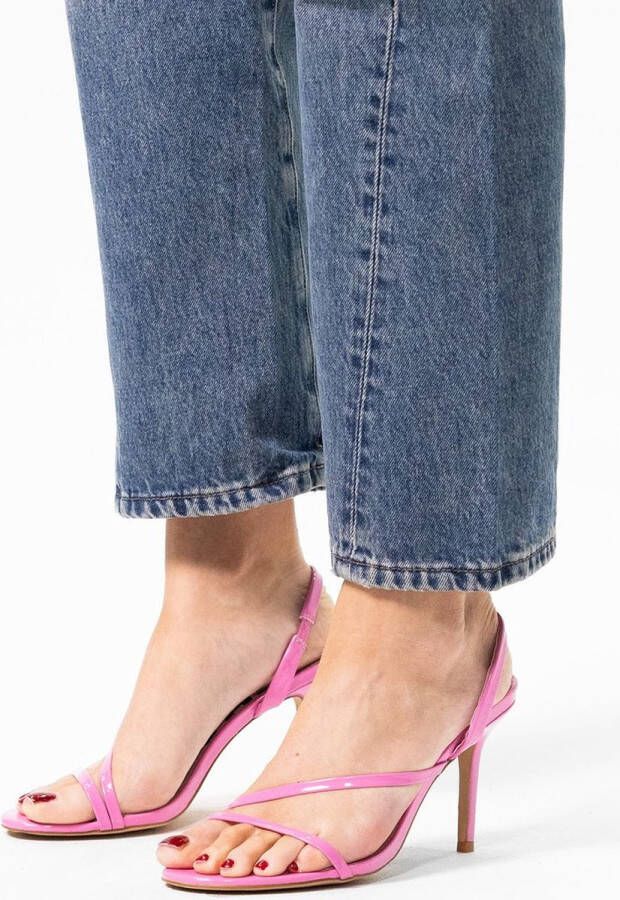 Sacha Dames Roze sandalen met naaldhak