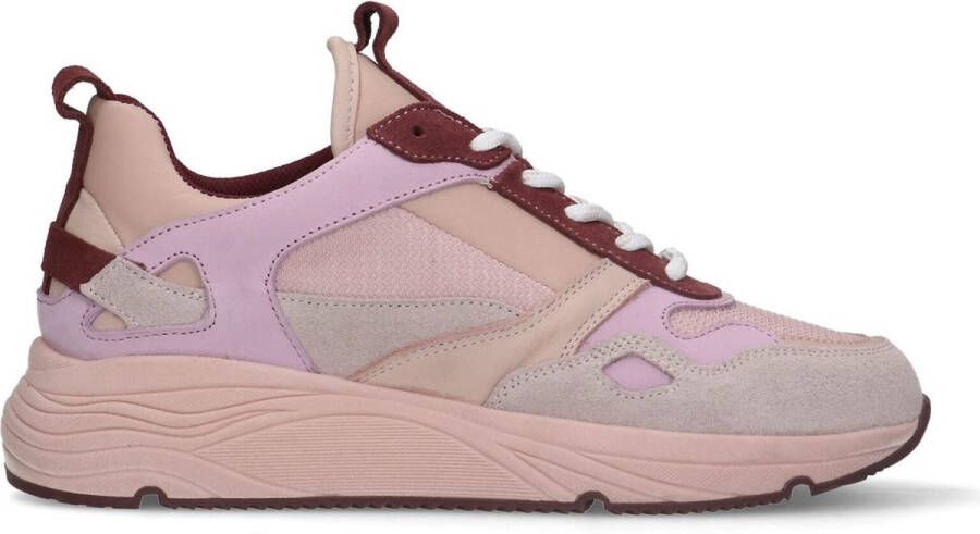 Sacha Dames Roze suède dad sneakers